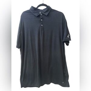 Anderson Ord Men XL Gray Performance Polo Shirt Stretch Moisture Wicking Golf